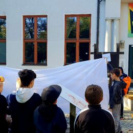 Schulklasse der Falken-Grundschule